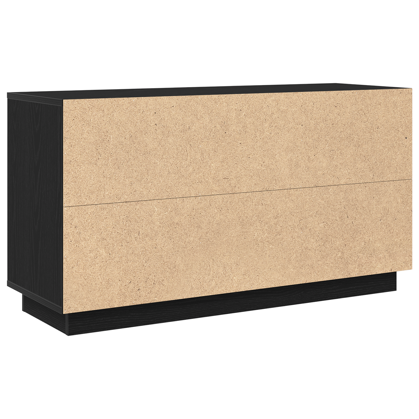 Skjenk Svart Eik 102x35x55 cm