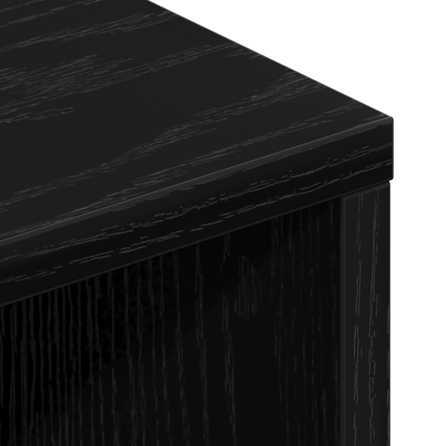 TV-Møbel Svart Eik 150x30x44,5 cm