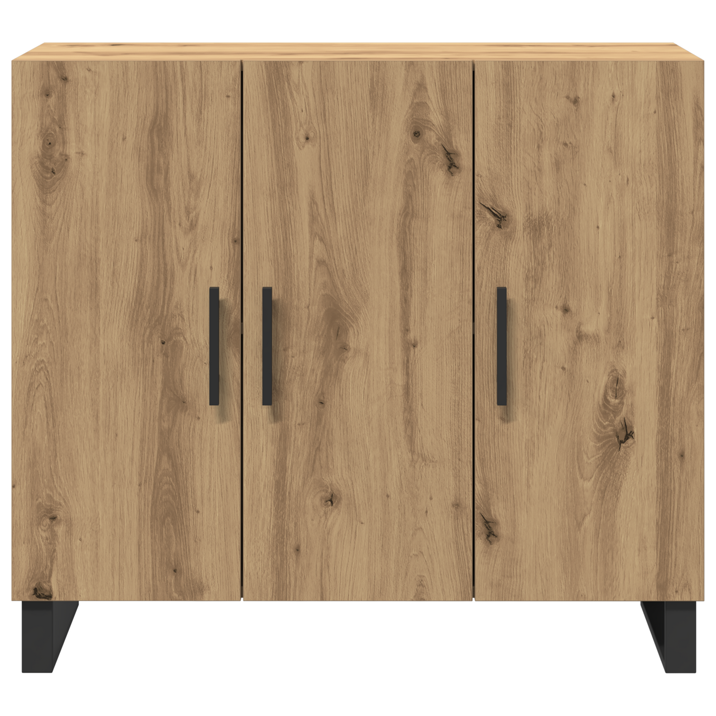 Skjenk Artisan Eik med 3 Dører 90x34x80 cm