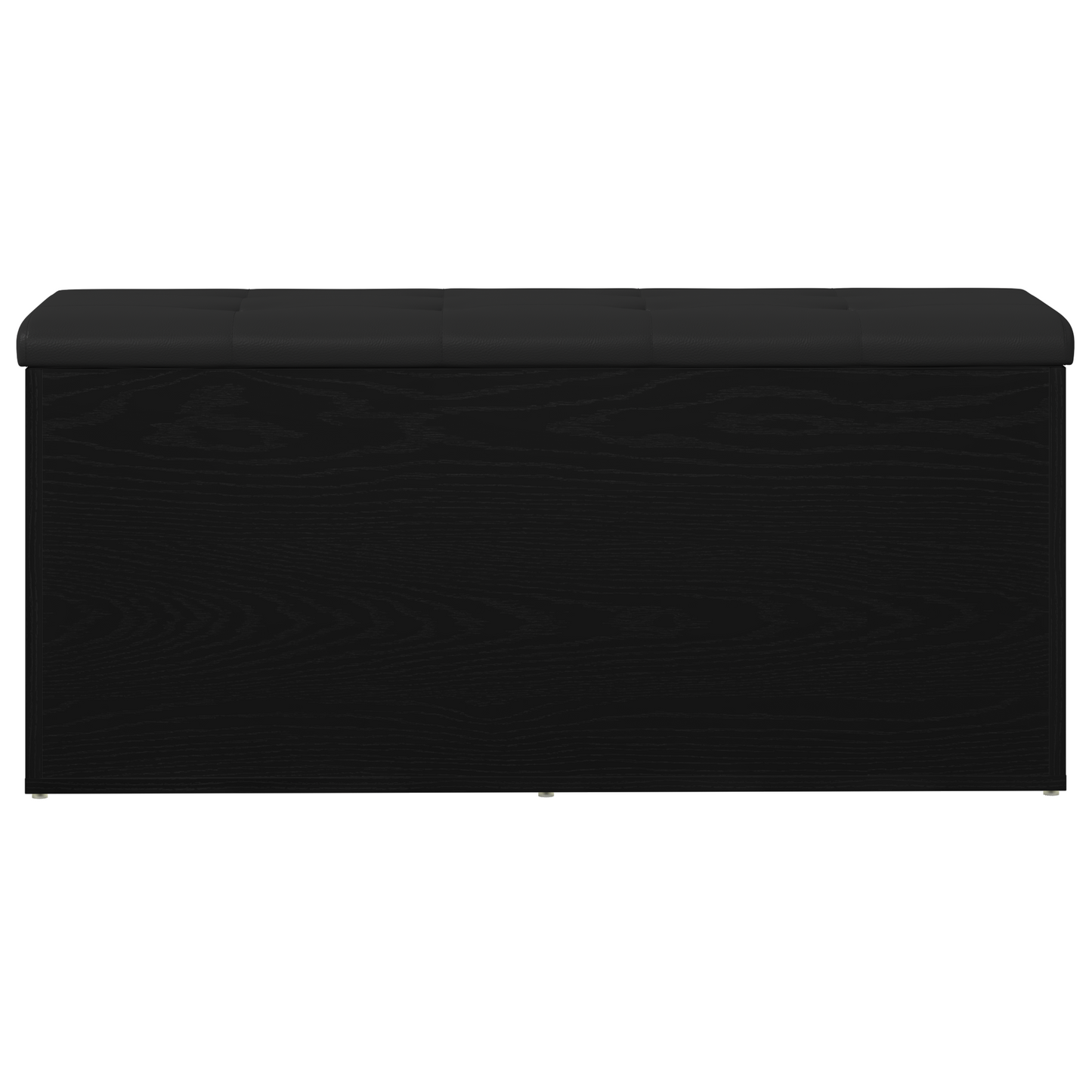 Oppbevaringsbenk Svart Eik 100x40x45 cm Ingeniørtre