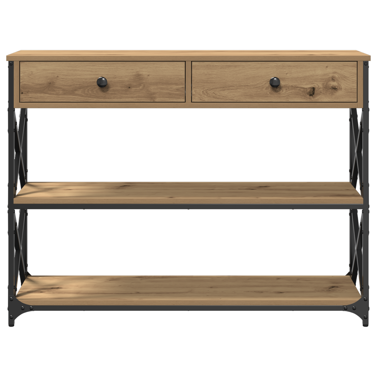 Avlastningsbord konsollbord Artisan Eik 100x28x75 cm