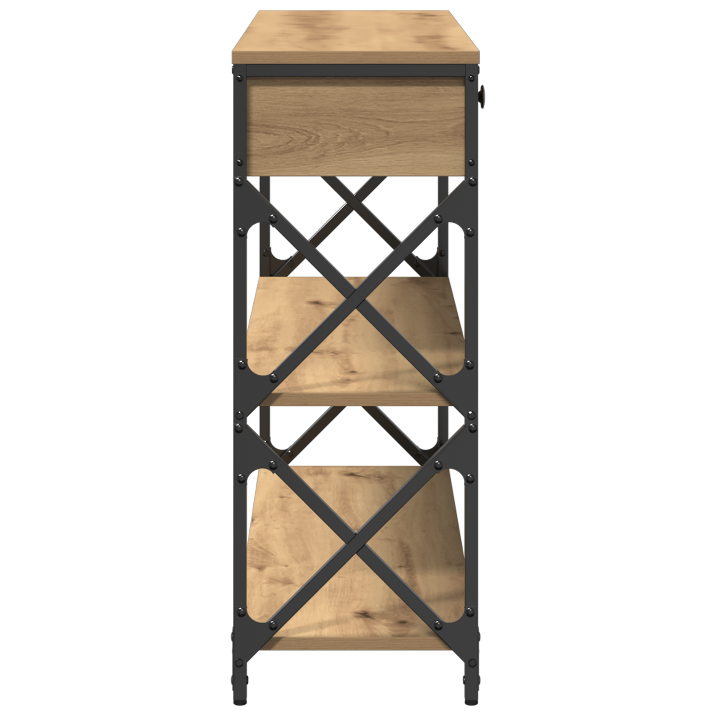 Avlastningsbord konsollbord Artisan Eik 100x28x75 cm