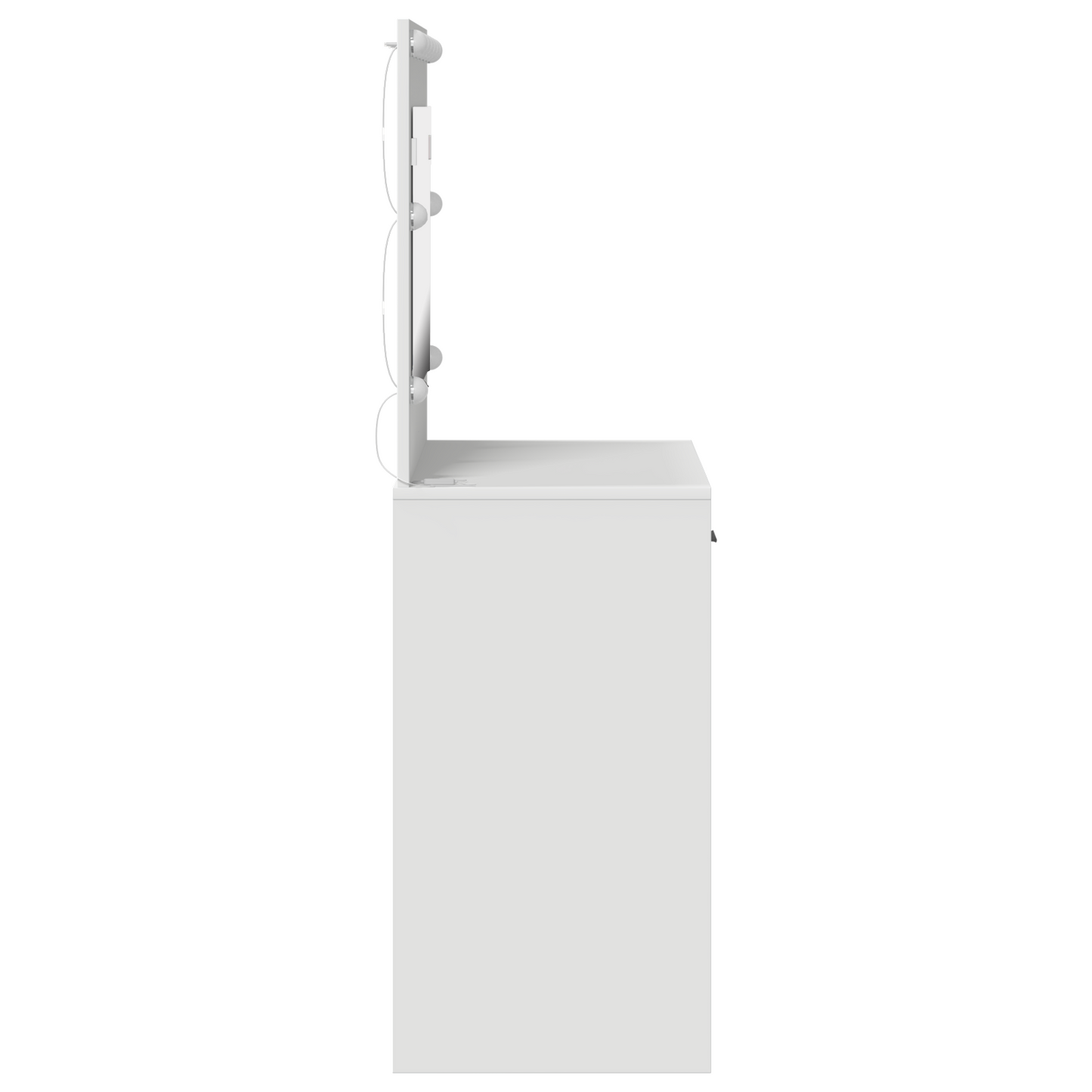 Sminkebord Hvit LED 78,5 x 41 x 135 cm