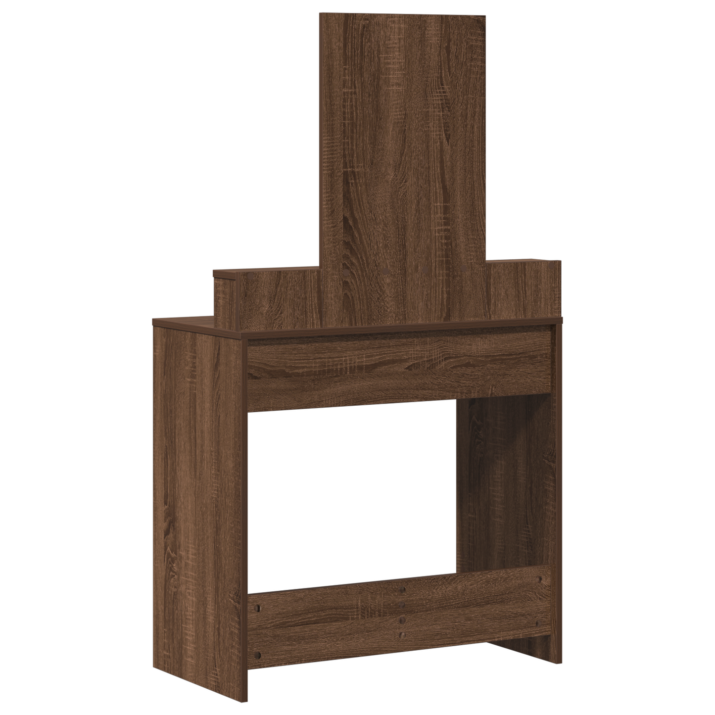 Sminkebord Brun Eik skuffer 79x41x140 cm