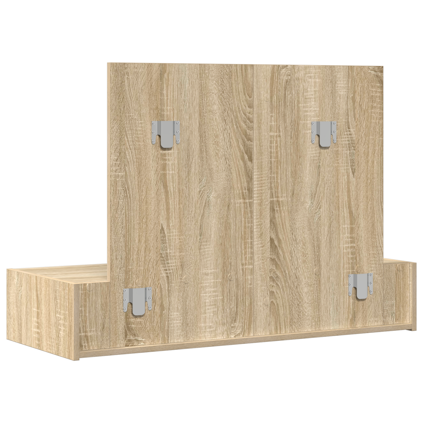 Sminkebord Sonoma Eik Vegghengt 100x40x70 cm
