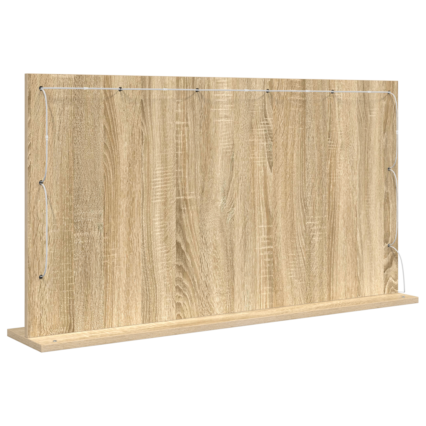 Sminkespeil Sonoma Eik, Glass 100 x 55 x 18 cm