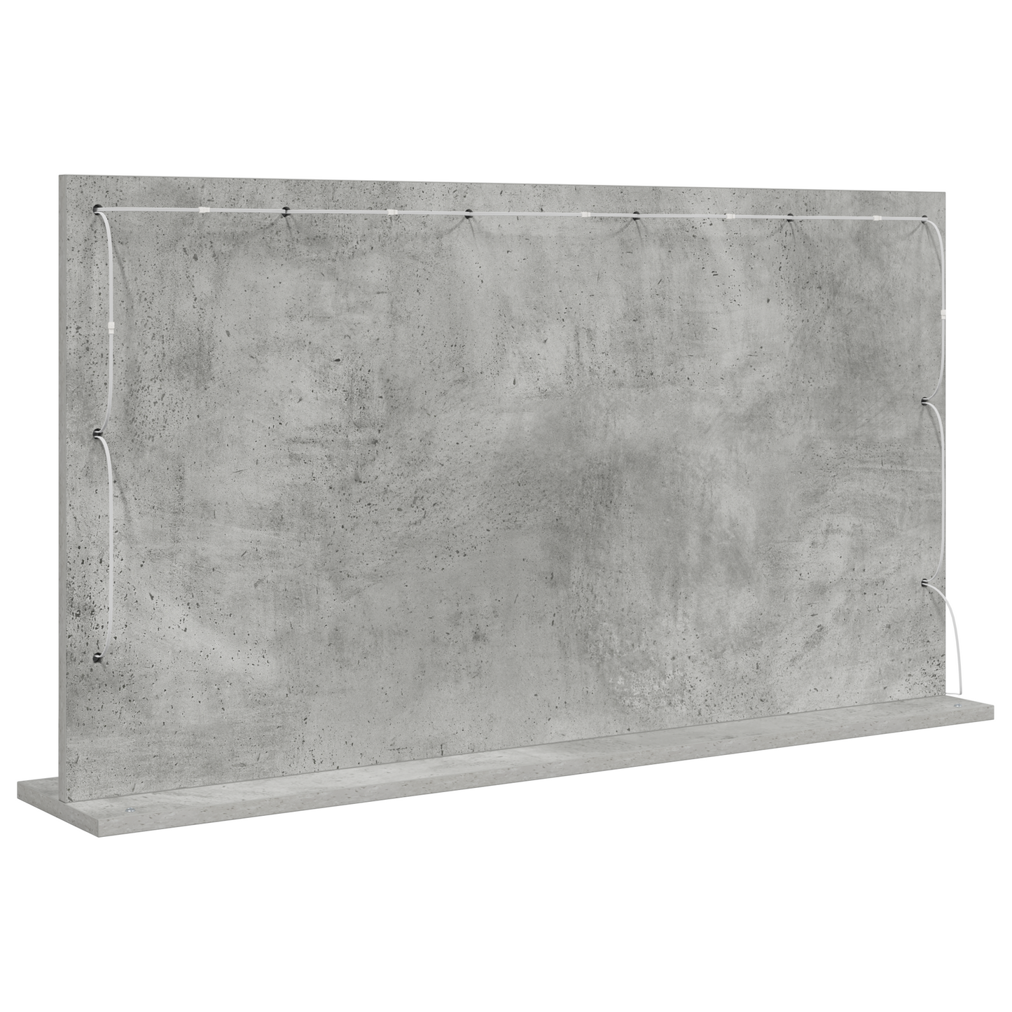 Sminkespeil Betonggrå 100 x 55 x 18 cm