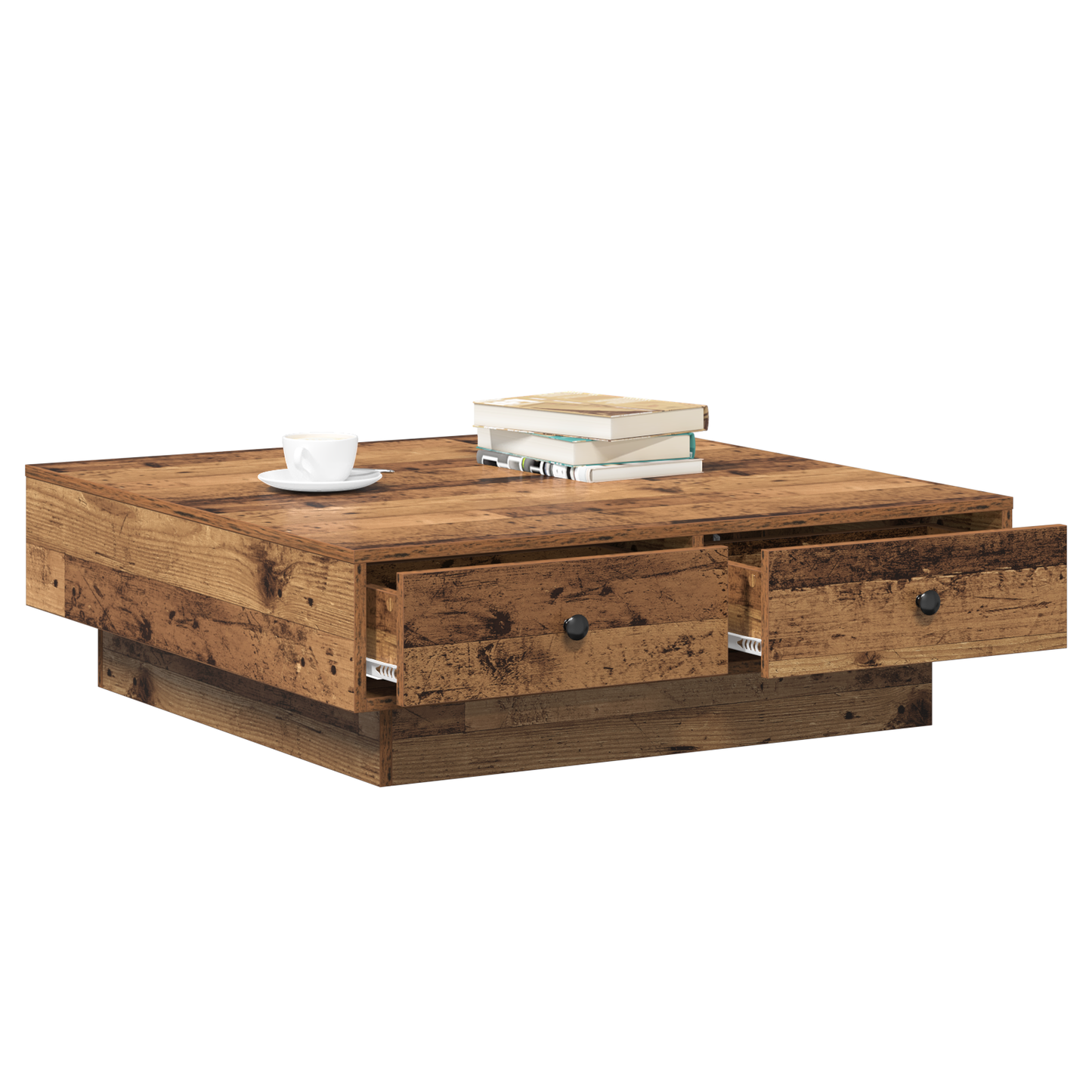 Salongbord Sofabord Tre Gammelt Tre Gjenvunnet Tre 90 x 90 x 28 cm