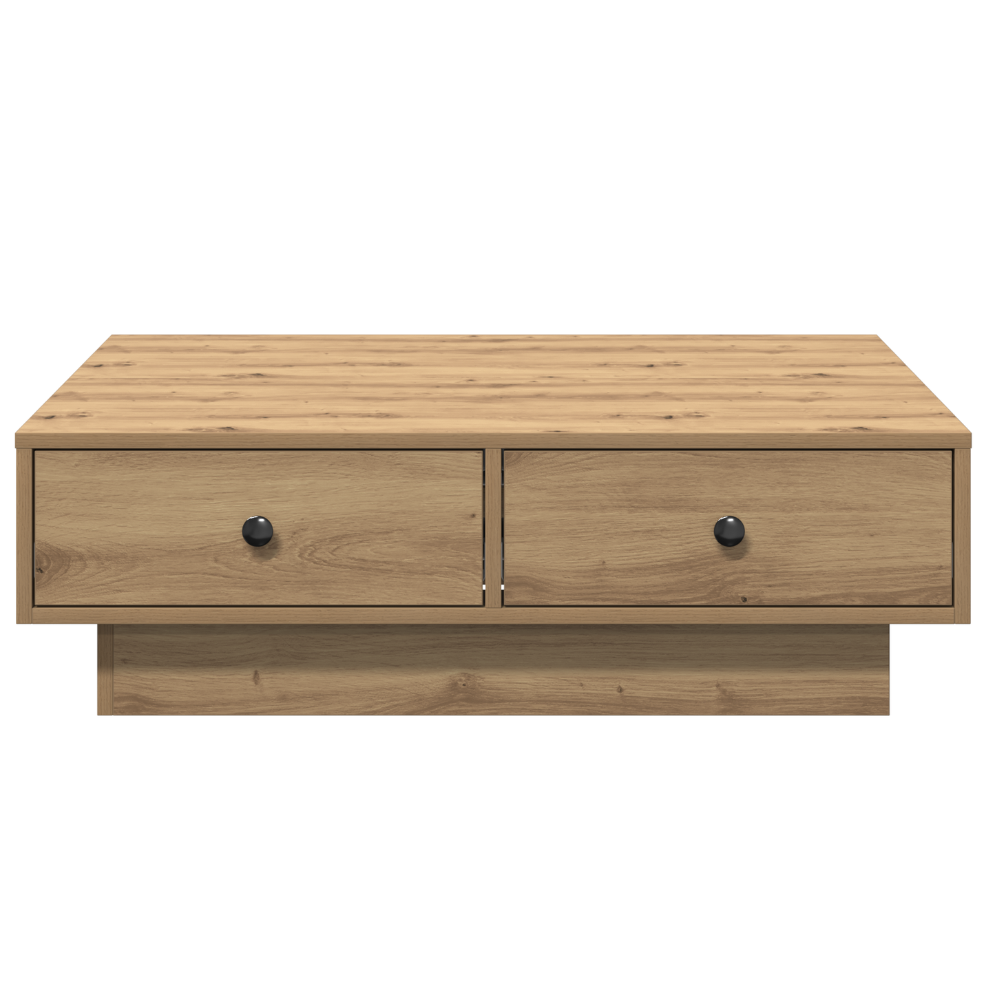 Salongbord Sofabord Artisan Eik Finer 90 x 90 x 28 cm