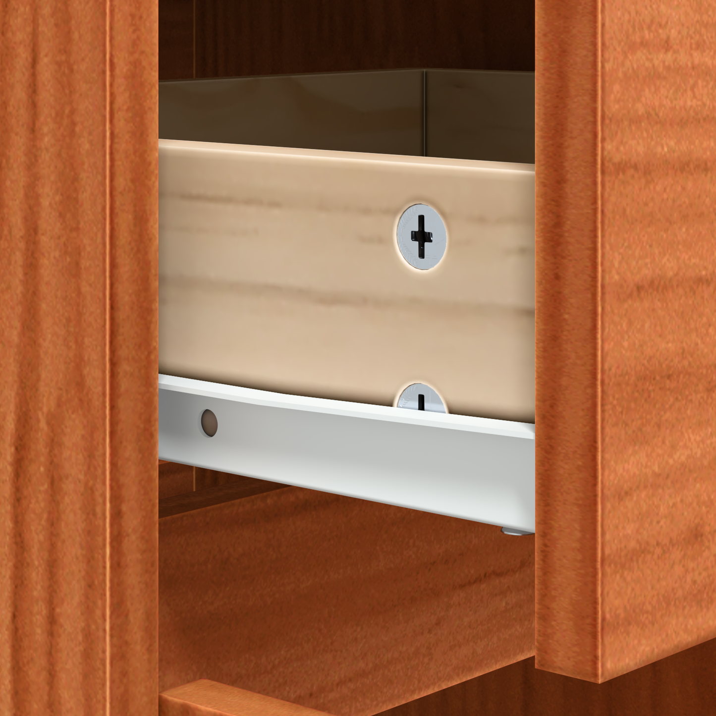 Skjenk Brun Voksbrun 110 x 34 x 75 cm Heltre furu