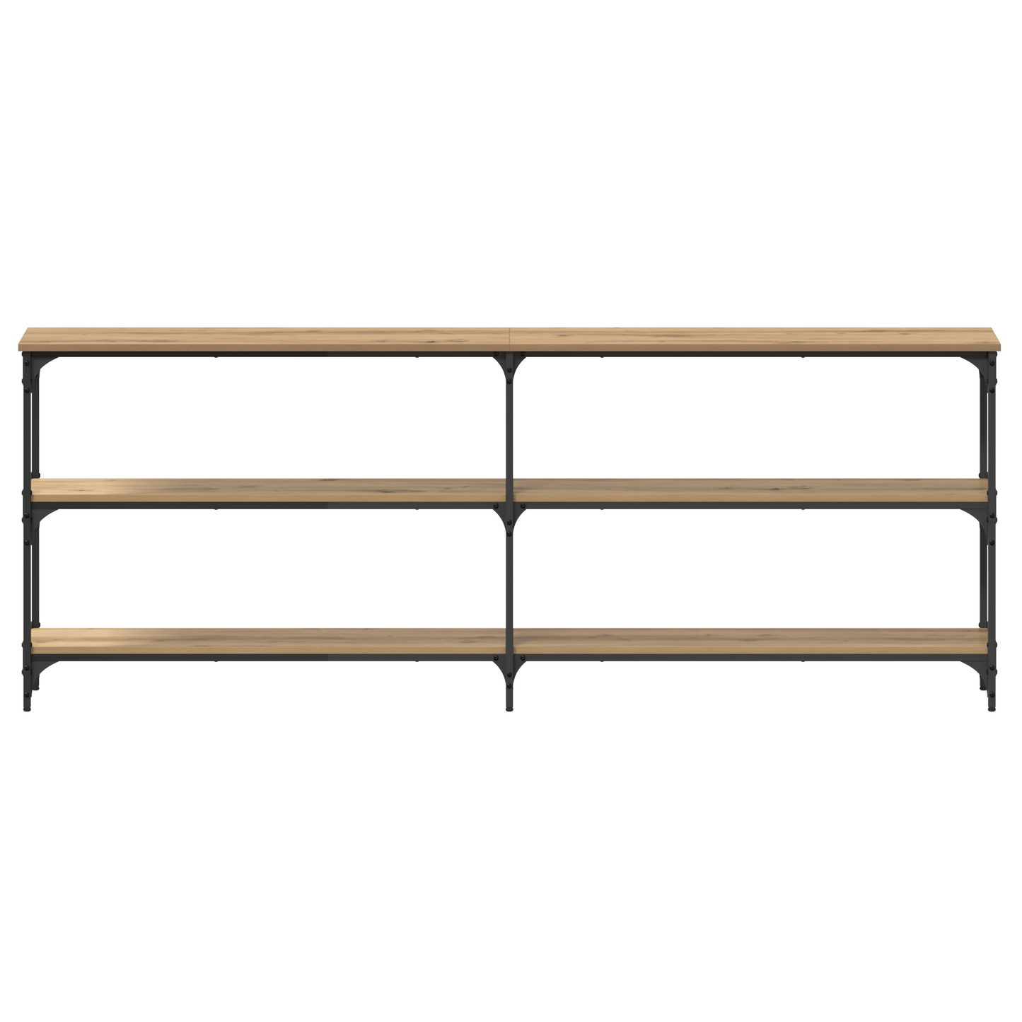 Avlastningsbord Artisan eik 200x29x75 cm Ingeniørtre