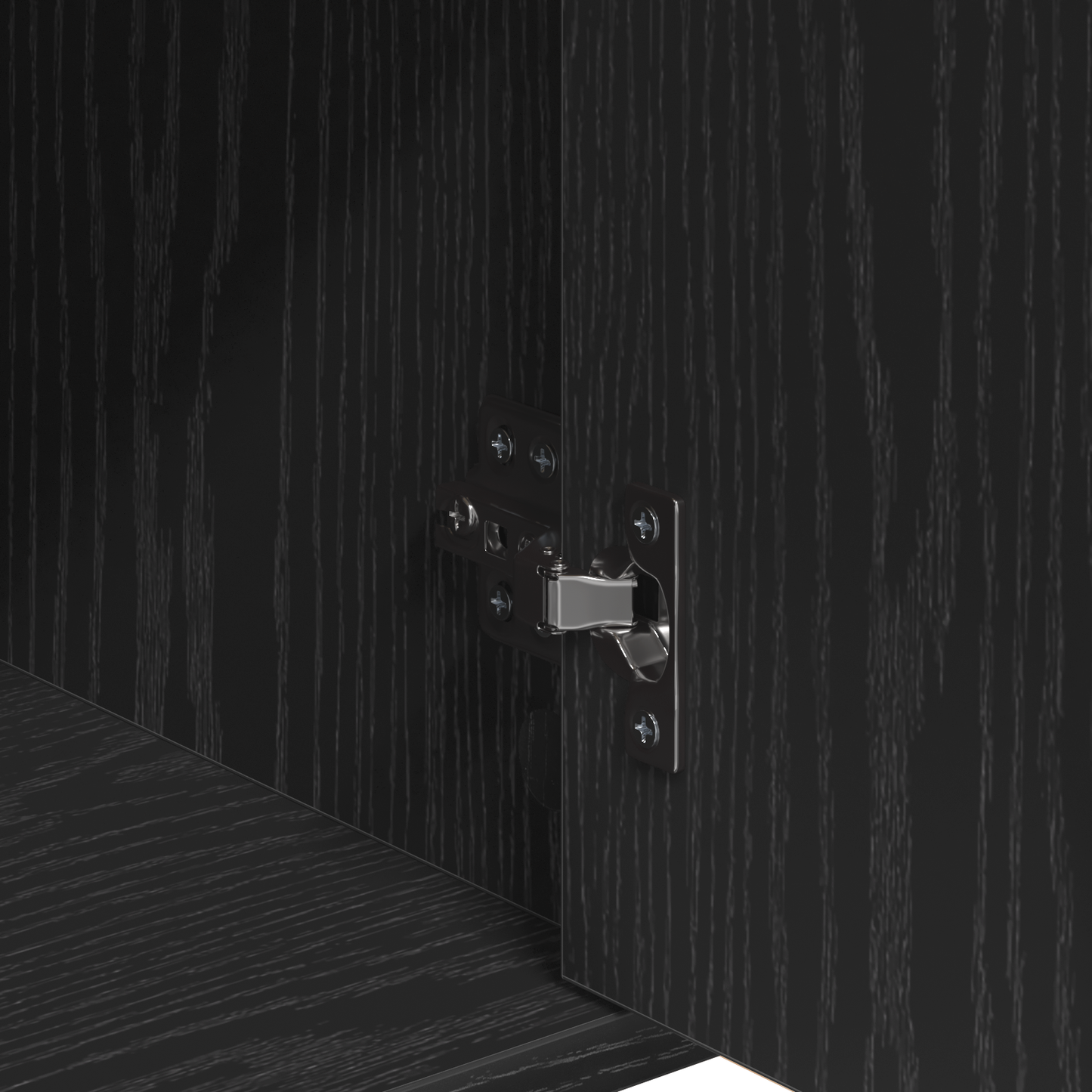 Skjenk Svart Eik 60 x 31 x 70 cm