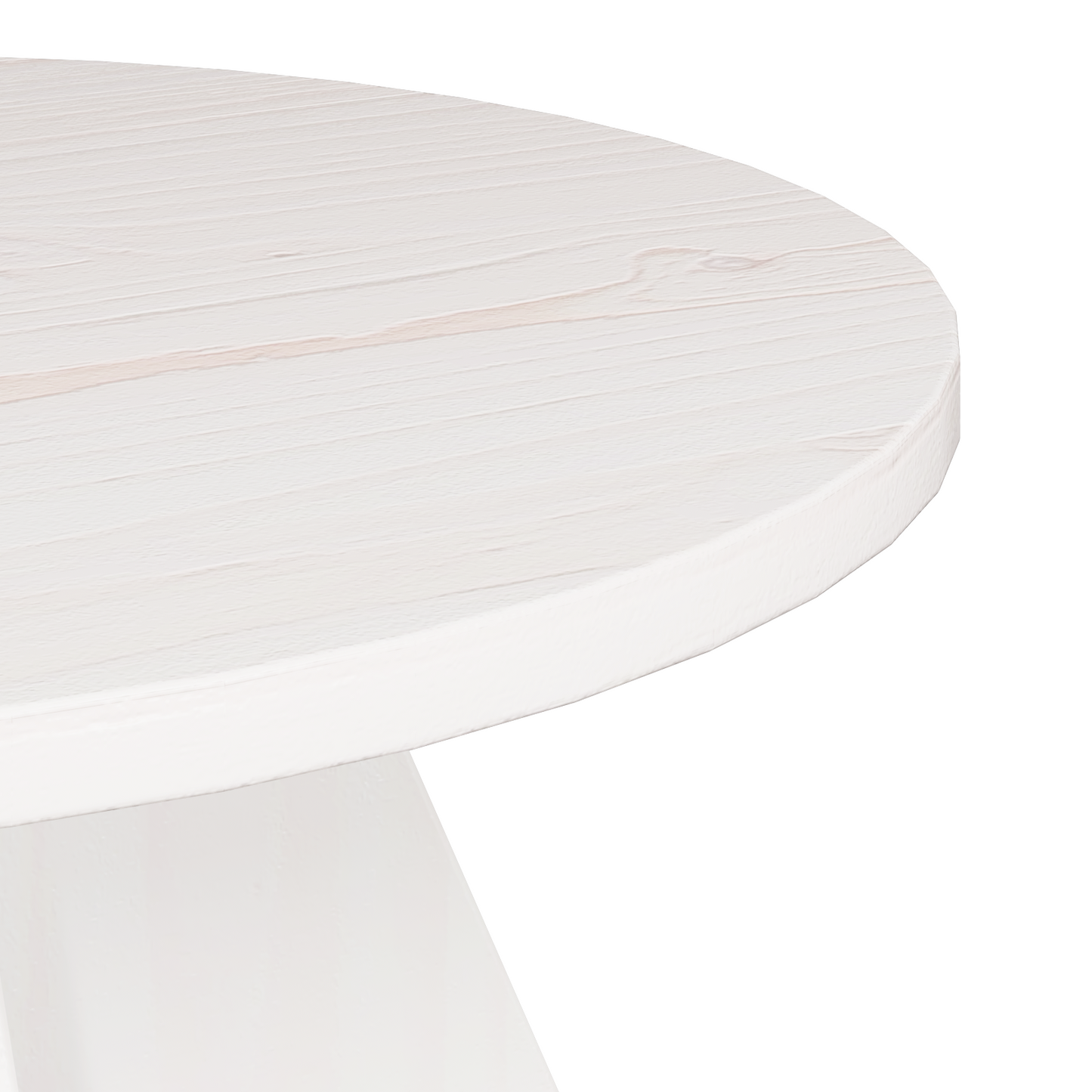 Salongbord Sofabord Hvit Sett 3 stk 49 x 49 x 30 cm Massiv furu tre