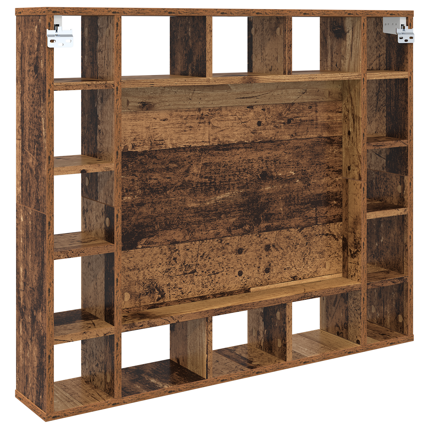Baderomsspeil Speilskap Gammelt Tre 91 x 15 x 76.5 cm