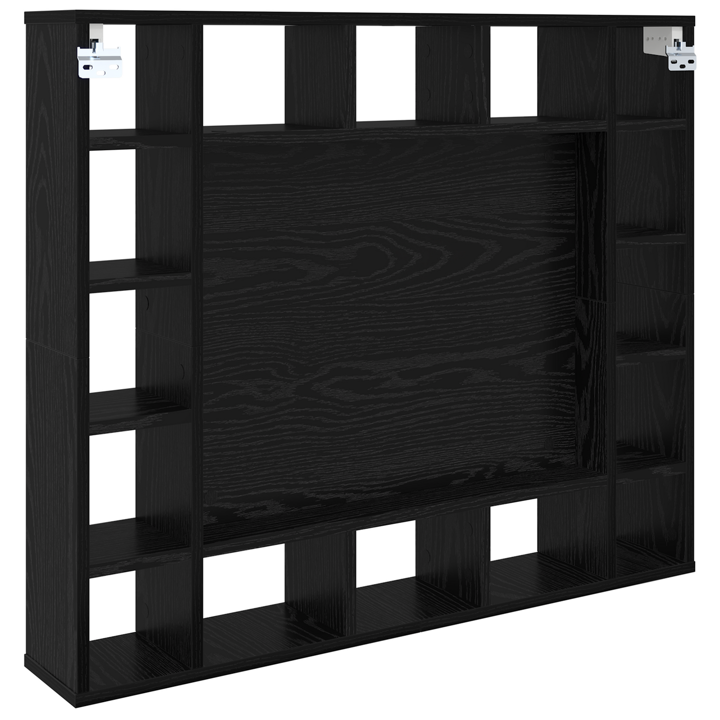 Baderomsspeil Speilskap Svart Eik 91 x 15 x 76.5 cm