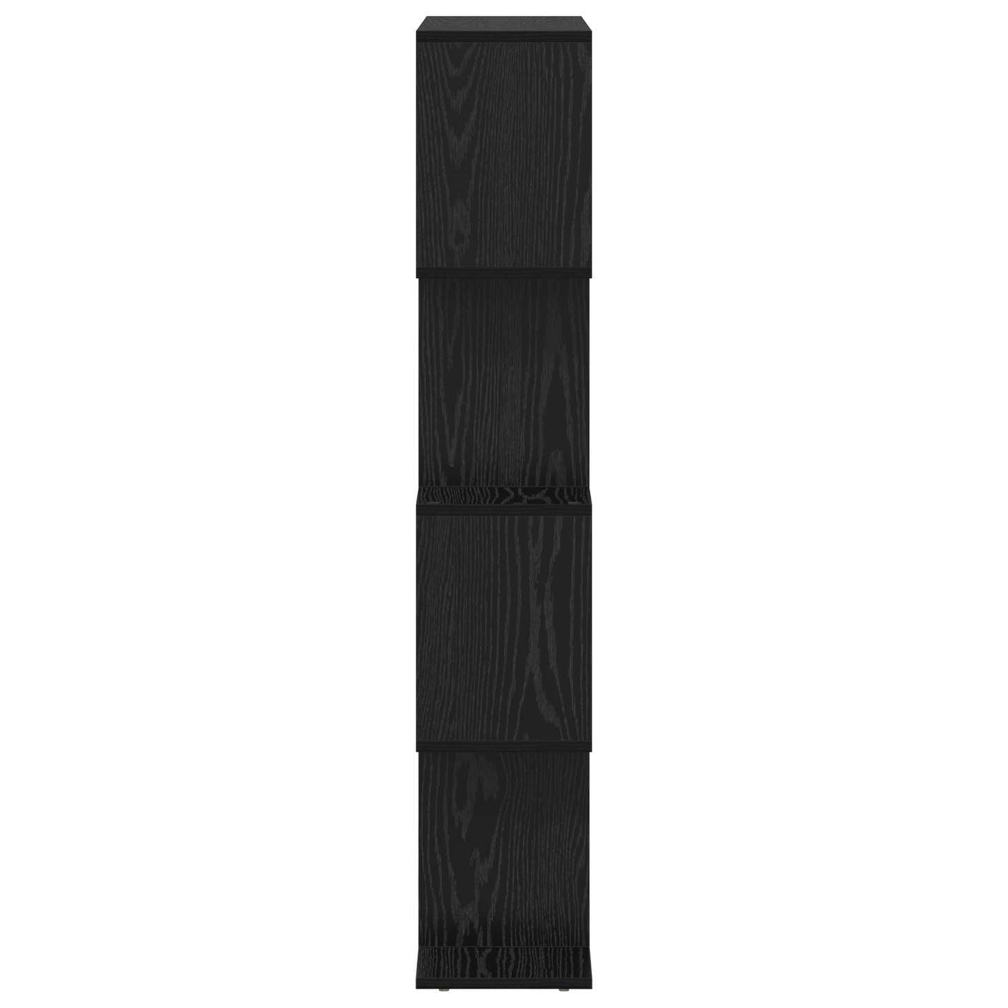 Bokhylle Svart eik 70 x 24 x 129 cm Konstruert tre