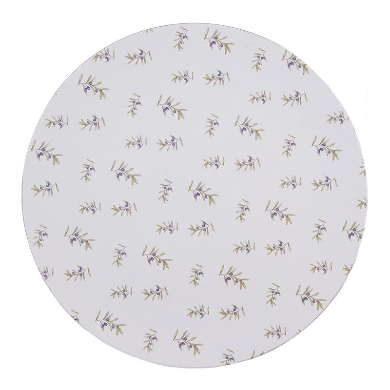 Redskapsstativ Tallerken 6-pakning Ø 33 cm Oliver Hvit