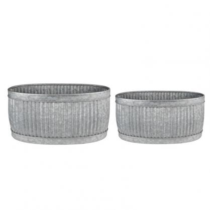 Blomsterpotte Utendrs 2-pack Gr 52x25x26 / 48x21x23 cm , hemmetshjarta.no