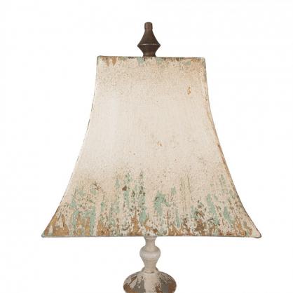 Bordlampe  29x67 cm Beige Metall , hemmetshjarta.no