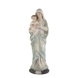 Dekorasjon Figur Madonna H57/L19/B19 cm opal , hemmetshjarta.no