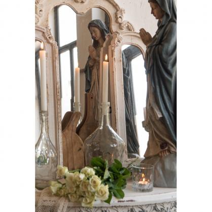 Dekorasjon Madonna XXL 78 Cm Beige Bl Polyresin , hemmetshjarta.no