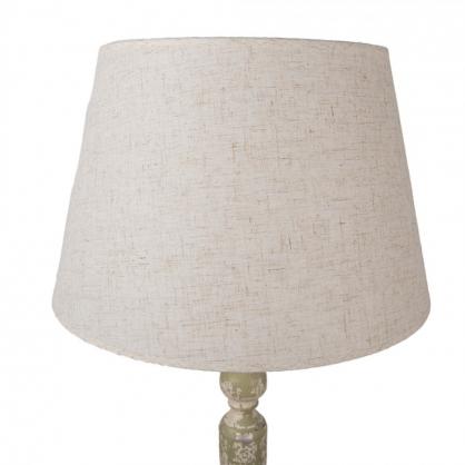 Bordlampe Vintage 88 cm Beige Metall , hemmetshjarta.no