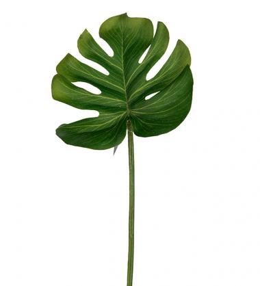 Kunstig Monstera blad 25 cm , hemmetshjarta.no