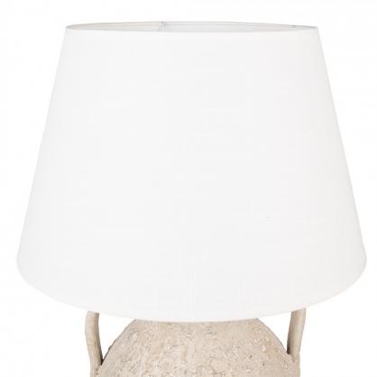 Bordlampe Beige  40x65 cm Terrakotta , hemmetshjarta.no