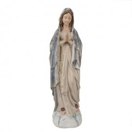 Dekorasjon Figur Madonna 35 Cm Grå Polyresin , hemmetshjarta.no