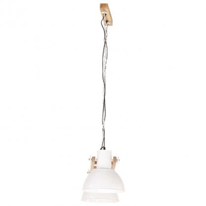 Taklampe Pendel industrihvit 42 cm 25 W E27 , hemmetshjarta.no