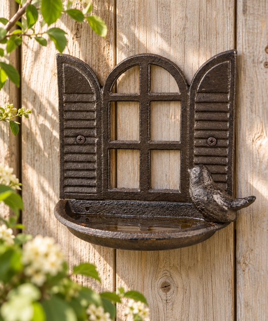 Fuglebad Brun 18x10x16 cm Hage SALG