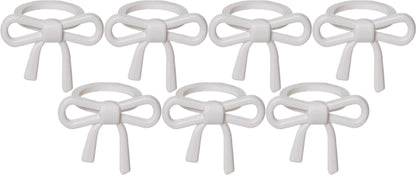 Adventslysestake lysestakehylse 7-pakning, hvit