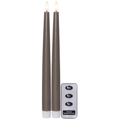 LED Antikklys 2-pack med fjernkontroll - Muldvarp