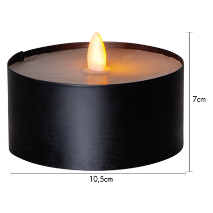 Batteridrevet belysning marsjall 10,5x7 cm