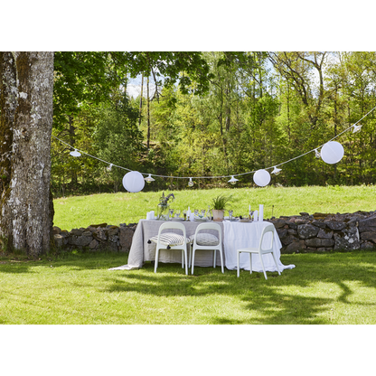 Stearinlys LED Antikklys 2-pakning Flamme Rustic 15 cm Hvit