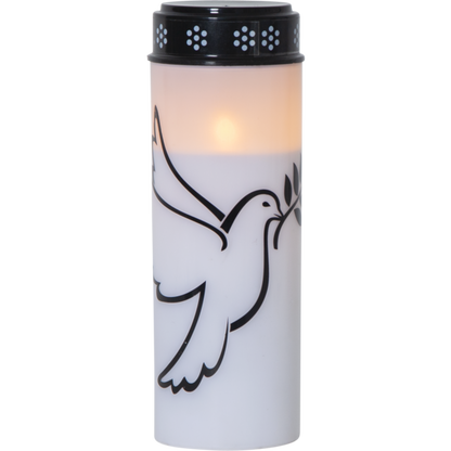 Gravpynt LED Gravlys Dove 21 cm