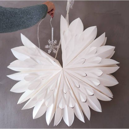 Adventsstjerne Lyslenke stjerne til papirstjerne