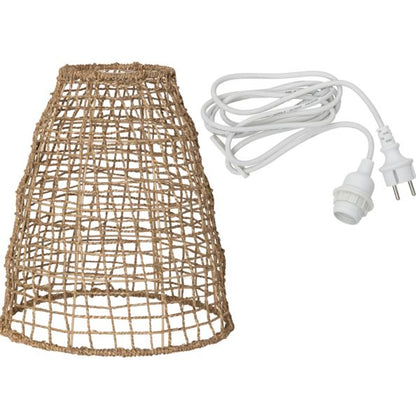 Div. Hagebelysning Lampeskjerm + ledningsstativ for utendørs 33 cm