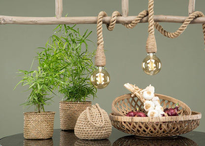 Taklampe Rep 150 cm beige