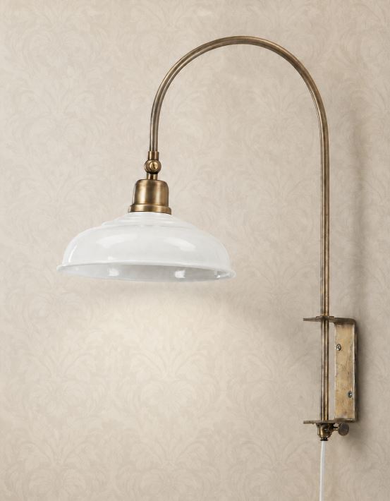 Vegglampe Noa Amalje Shell 20x24 48cm