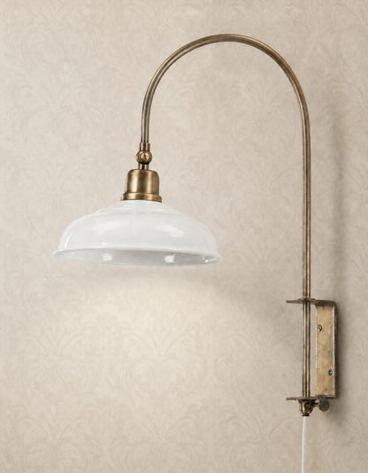 Vegglampe Noa Amalje Shell 20x24 48cm