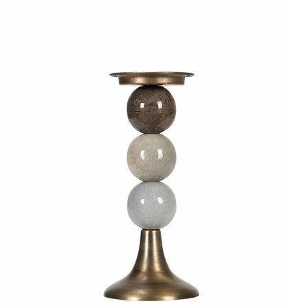 Lysestake Blockljus Multi Stone 29 cm
