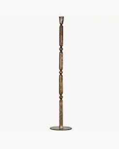Lysestake 73 cm Antikk Messing