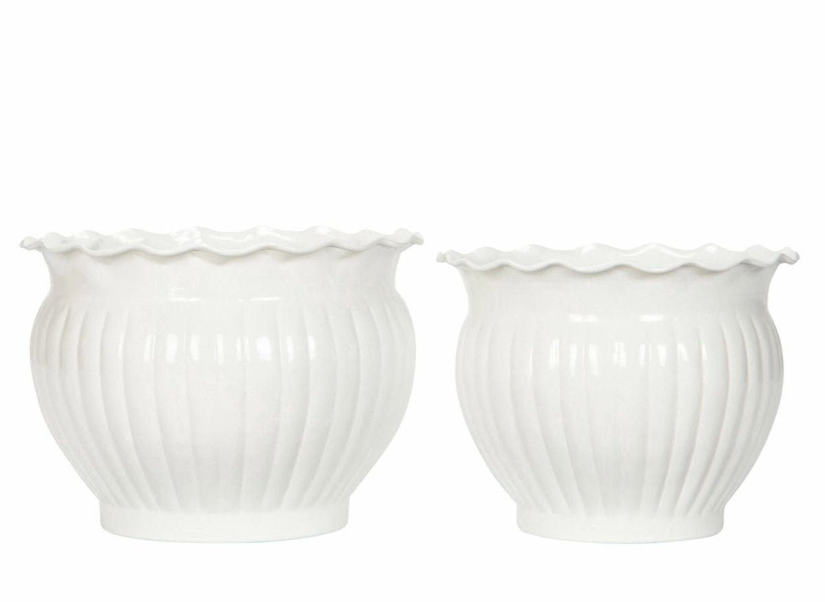 Blomsterpotte Nilla Shell 2-pakning Ø18/21 cm