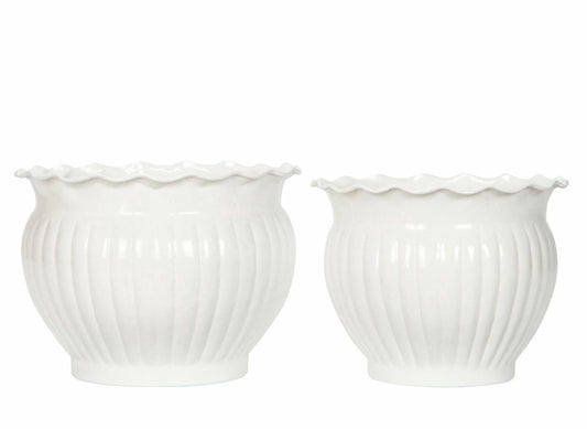 Blomsterpotte Nilla Shell 2-pakning Ø18/21 cm