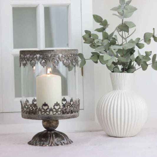 Lyslykt Lyslykte på fot Tindra - gyllenbrun