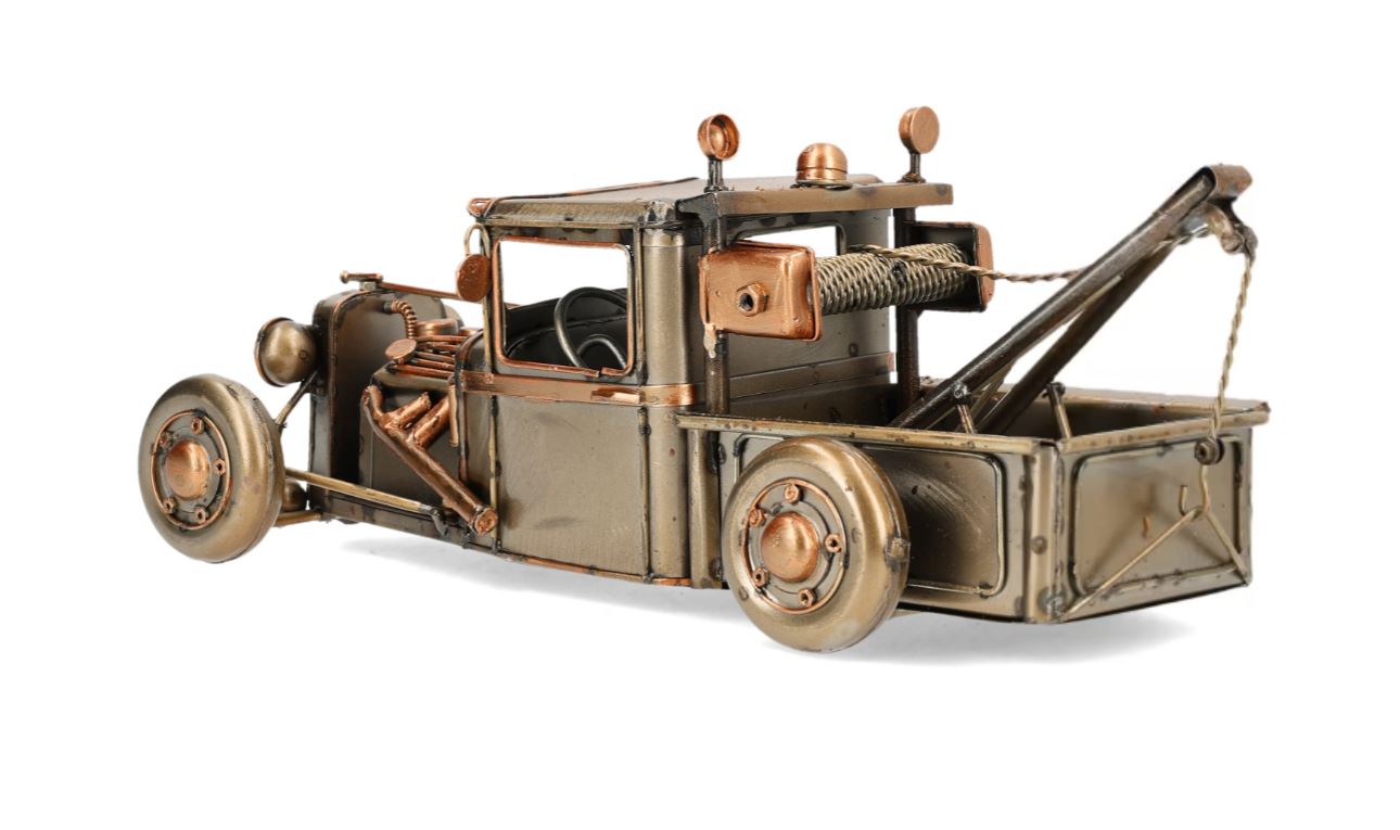 Dekorasjon Bergingsbil Metallic 30x14x12cm