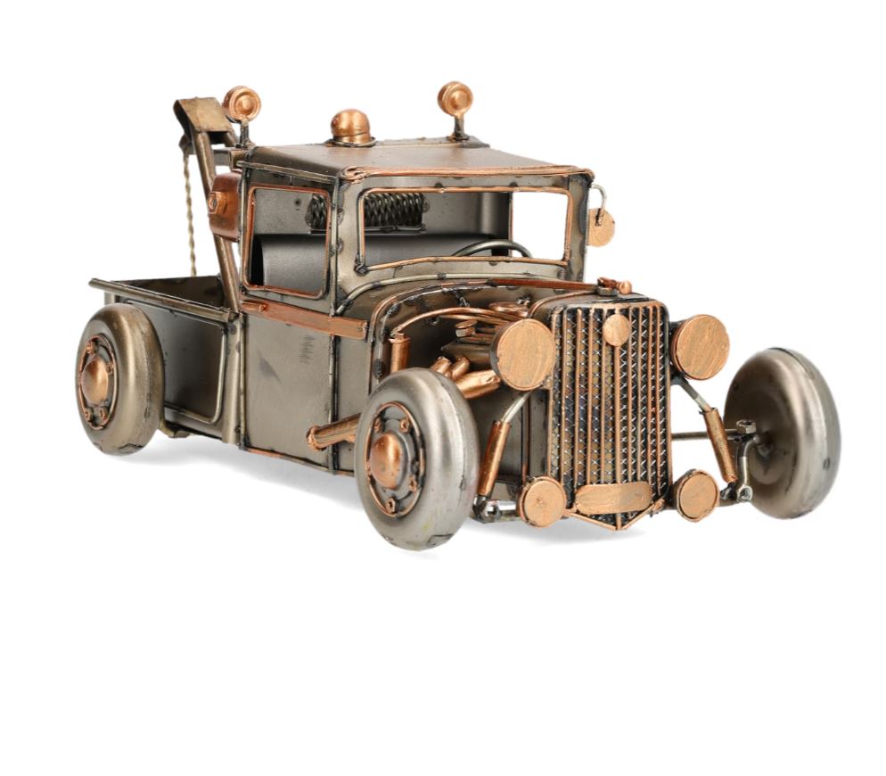 Dekorasjon Bergingsbil Metallic 30x14x12cm