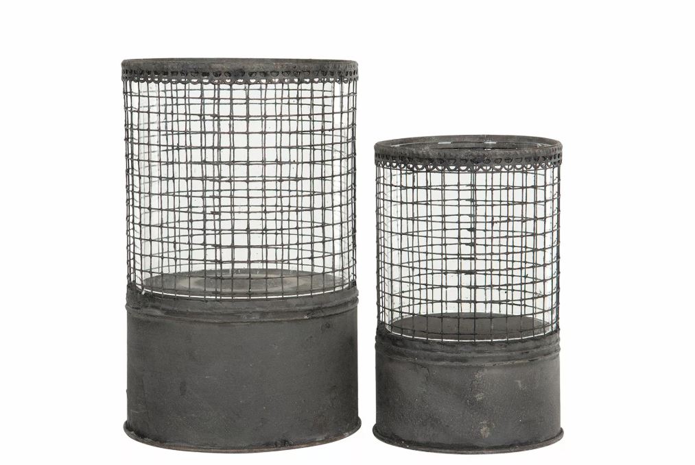 Lyslykt Marshall Nett Metall 2-pakning