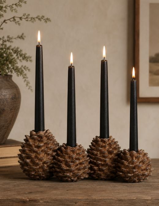 Julelysestake Kjegle 13x36x13cm